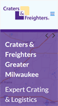 Mobile Screenshot of cratersandfreightersmilwaukee.com